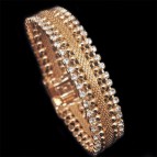 Gold Plated Armband met Crystal